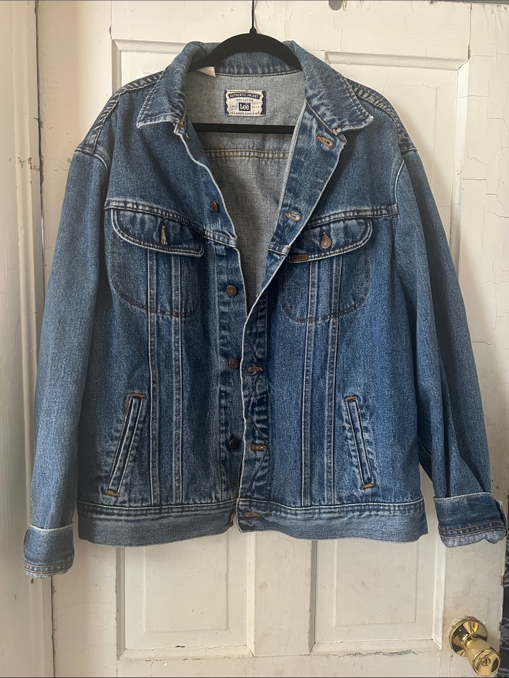 Lee Vintage-Inspired Light Blue Denim Jacket